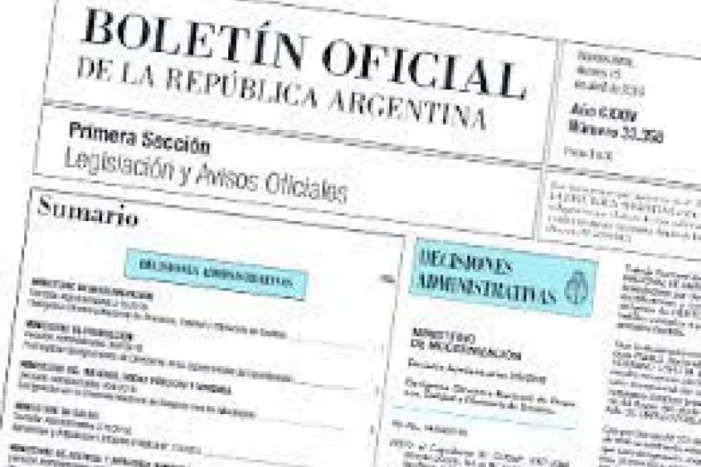 Figura en el Boletín Oficial la modificación a la Ley de Impuesto a las ...