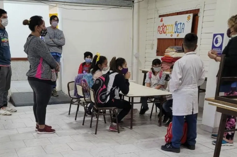 Comienzo de clases en Octavio Pico