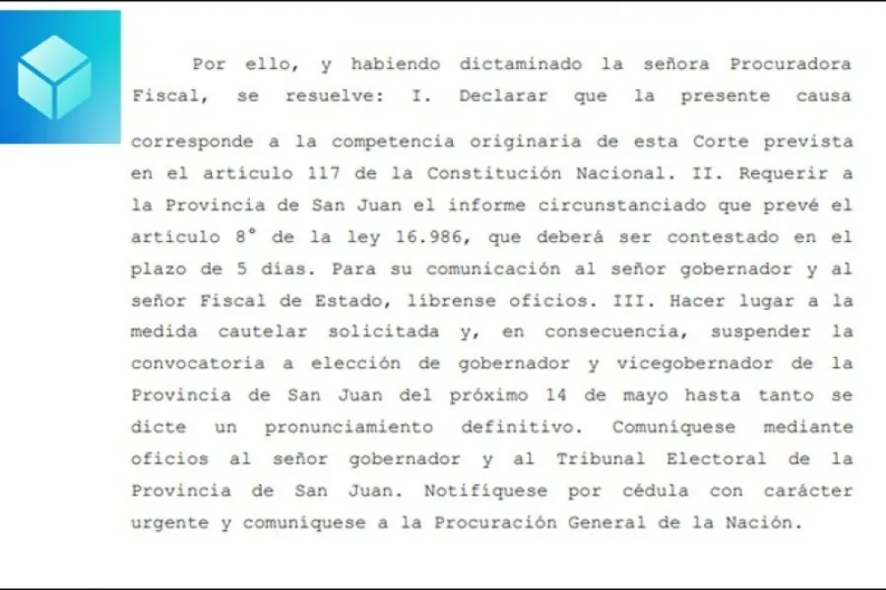 Fallo de San Juan