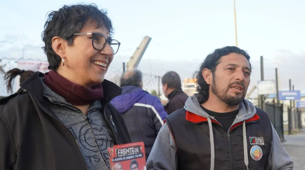 Angélica Lagunas y Andrés Blanco