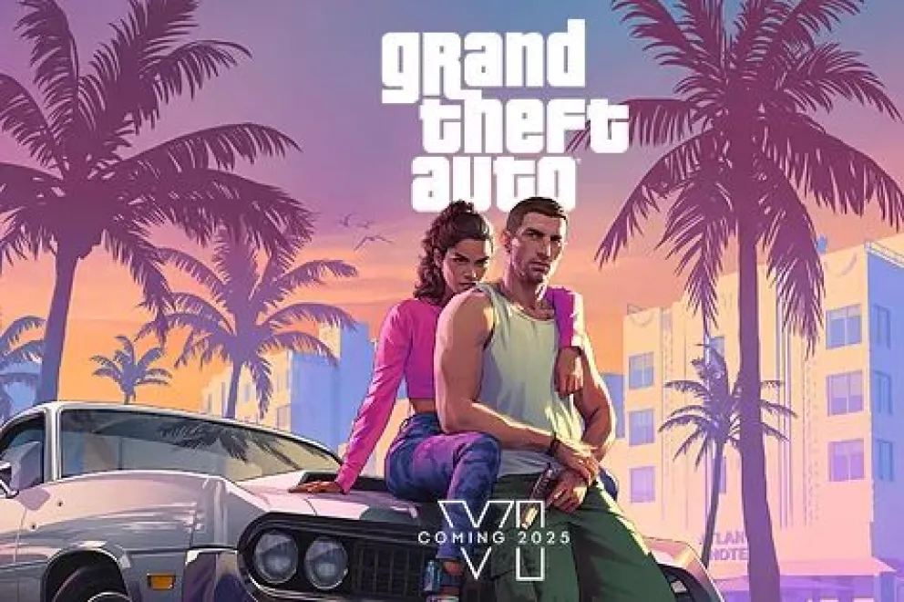 GTA 6: Imagen promocional del videojuego Grand Theft Auto VI, desarrollado por Rockstar Games.