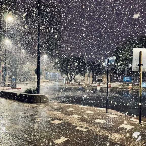 Alerta amarillo por nevadas para este lunes en la zona cordillerana ...