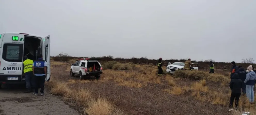 Autovuelco en la Ruta 237 dejó dos heridos | NoticiasNQN