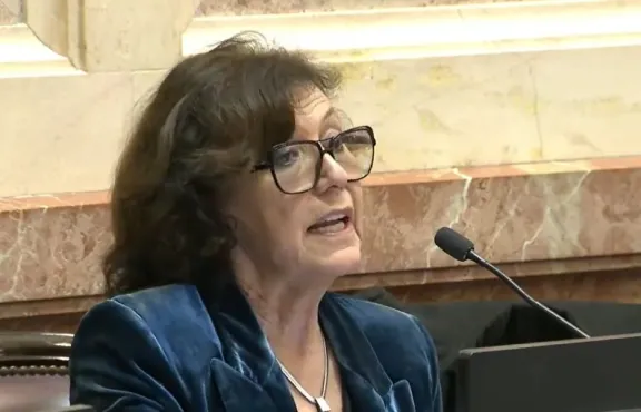 Silvia Sapag contra Milei: «Su discurso de odio es peligroso y debe detenerse»