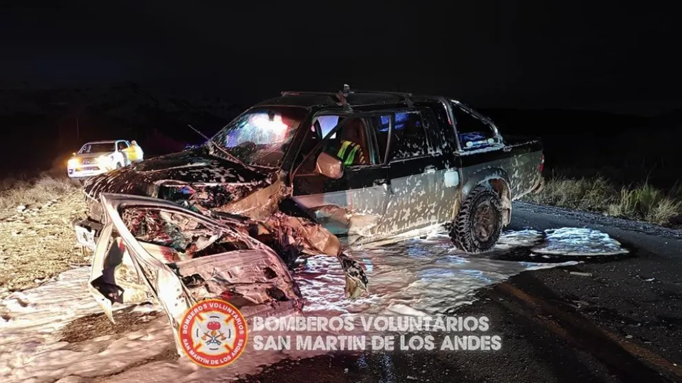 Choque frontal a pocos kilómetros de San Martín de los Andes | NoticiasNQN