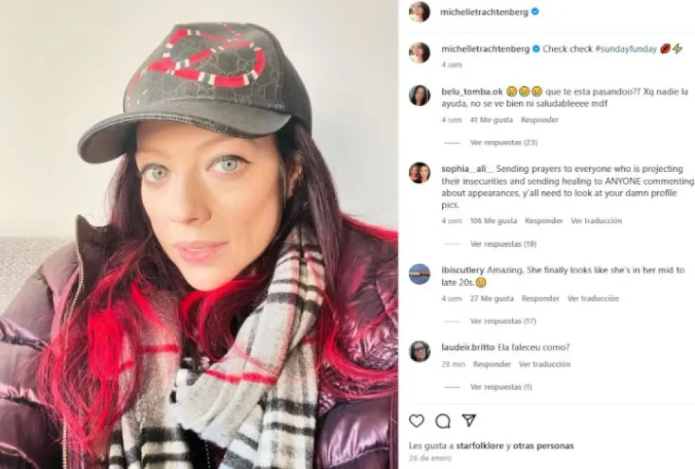 Michelle había preocupado a sus seguidores con sus fotos más recientes en Instagram