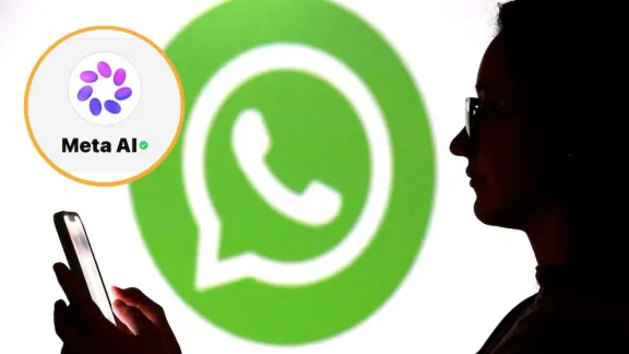 WhatsApp cambia el logo de su <b>inteligencia artificial</b>: así es el nuevo diseño de Meta AI que ... thumbnail